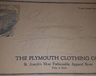 "Plymouth Clothing"