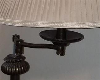 Cool floor and table lamps.