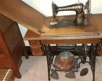 Antique Singer sewing machine
