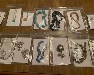 Whiting and Davis, Chanel, Weiss, Mirriam Haskell, Coco, Vendome, BSK, ART