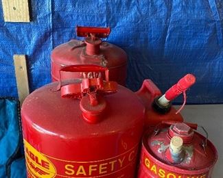 Metal Gas Cans 