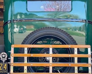 Rear of Model A Ford 