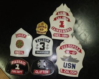 Fire Department Hat Badges