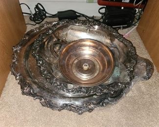 Silver Plated Trays
