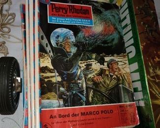Vintage Perry Rhodan Comic Books