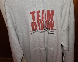 Vintage Team Dixon Walking Dead Hooded Sweatshirt