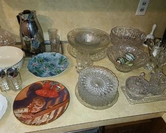 Assorted Kitchenware (Glassware, China, Etc.)
