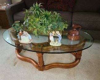 Glass Top Coffee Table