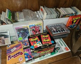 Assorted Character Trading Cards (Batman, X-Men, Etc.)