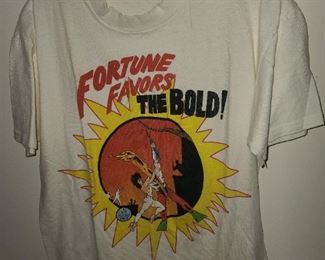 Vintage Queen Fortune Favors The Bold T-Shirt