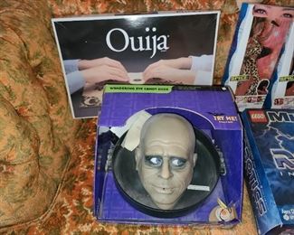 Vintage Ouija Board & Talking Halloween Candy Bowl