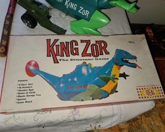Vintage King Zor Board Game!