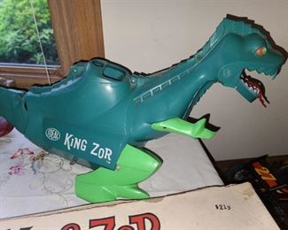 Vintage Ideal King Zor Dinosaur