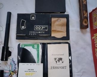 Vintage James Bond 007 Toys & Tomahawk
