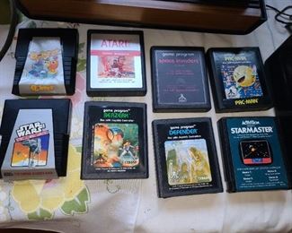 Vintage Atari Games W/ Original Labels