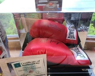 Autographed Joe Frazier Boxing Glove W/ COA