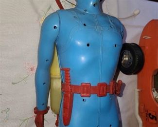 Vintage Remco Frogman Toy