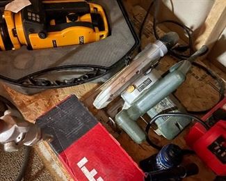 Drills; circular saws; routers and so much more!