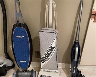 Oreck vacuums - portable units also