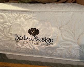 Twin XL mattress and box springs - 2 - by Beds by Designs (hand-made mattress with wool, latex and organic cotton)