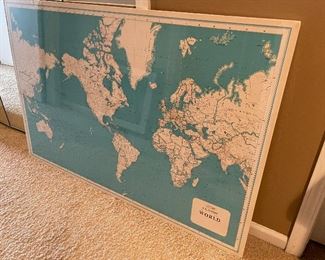 unframed - map (in protected covering/board back)