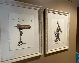 set of matched artwork