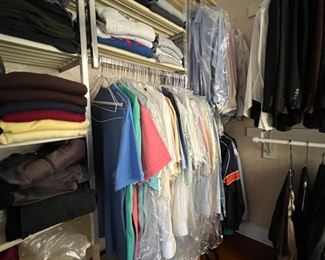 Men's closet