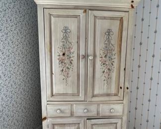 Painted armoire