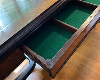 Antique expandable Refectory Table, beautiful!
