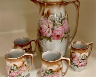 Antique porcelain coffee set - Germany