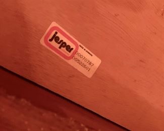 Pair "Jesper" Denmark vintage end tables with storage