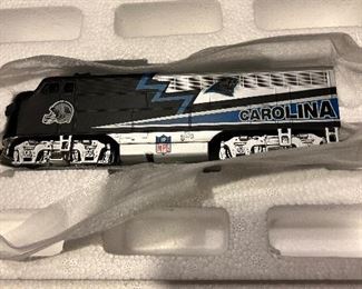 Complete Carolina Panthers Train set 