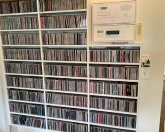 1000s of CDs