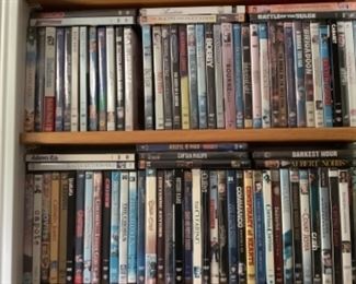 100s of DVDs - most New In Plastic