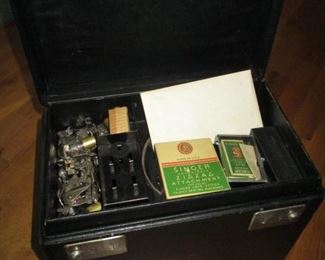 Singer Featherweight Case with Attachments