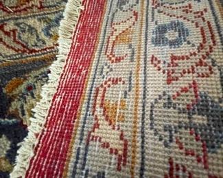 Available for pre-sale: Handtied vintage rug. Beautiful and vibrant colors! 113”x165”. $800 obo

Call or text Lisa @ 615-854-8535