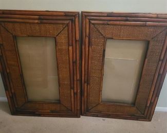 Large bamboo frames