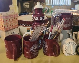 Texas A & M coffee mugs