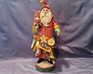 House of Hatten 1992 Santa Claus Figurine