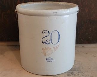 XXL Crock: Red Wing Union Stoneware Co Red Wing MN