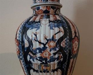 Japanese Imari Style Decorative Temple Jar