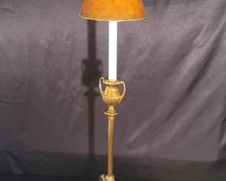 Maitland-Smith Hand Made Paw Foot Floor Lamp-1of 2