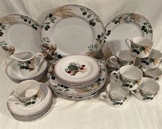 Fitz & Floyd Omnibus Habitat Americana 'Alfresco'