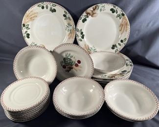 Fitz & Floyd Omnibus Habitat Americana 'Alfresco'