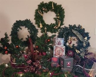 Holiday Greenery, Wreaths, Garland, and More!
