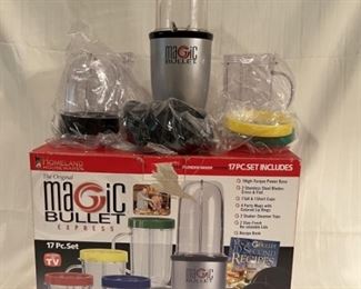 Magic Bullet with Accessories in Box