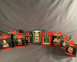 (9) Individually Boxed Hallmark Ornaments