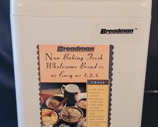 Breadmaker by Breadman, tested and working
