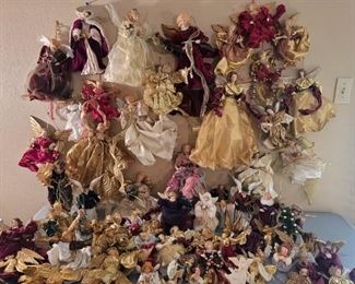 Christmas Decor: Every Angel and then some more