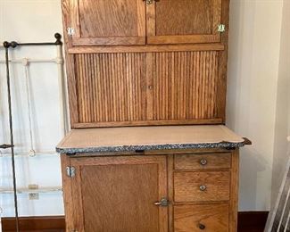 Hoosier cabinet with all interior fittings
